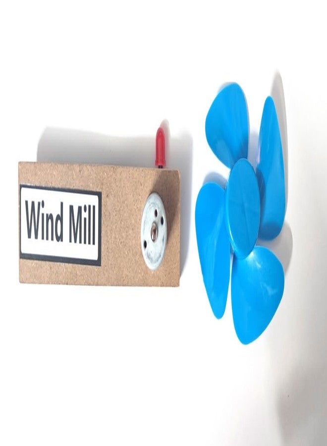 ESPtronics مجموعة ESPtronics DIY Combo طاحونة هوائية جاهزة مع لوحة شمسية 6 فولت، تجربة علمية، نموذج عملي، مشروع فيزيائي، مجموعة ألعاب لطلاب المدارس - Image 5